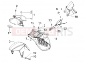 gilera 2006 Runner 50 Race Pure Jet Wheel huosing - Mudguard