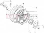 GILERA Runner 50 SP -SC- Rear wheel