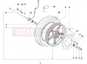 gilera 2009 Runner 50 SP -SC- Front wheel