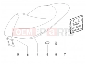 gilera 2013 Runner 50 SP Saddle/seats