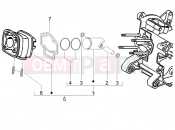 gilera 2016 Runner 50 SP Cylinder-piston-wrist pin unit