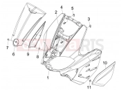 gilera 2019 Runner 50 SP első idom