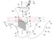 GILERA Runner 50 SP Cooling system