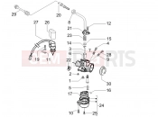 GILERA Runner 50 SP Carburetor's components