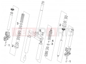 gilera 2005 Runner 50 SP Race Fork's components (Wuxi Top)