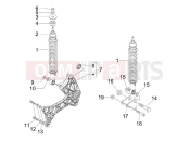 gilera 2010 Runner 125 ST 4T Rear suspension - Shock absorber/s