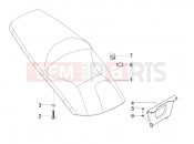 gilera 2011 Runner 125 ST 4T Saddle/seats