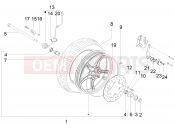 gilera 2015 Runner 125 ST 4T Front wheel