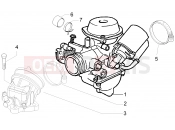 gilera 2016 Runner 125 ST 4T karburátor - szívótorok