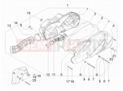 gilera 2008 Runner 200 ST 4T Air filter