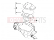 gilera 2009 Runner 200 ST 4T Meter combination - Cruscotto