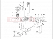 gilera 2010 Runner 200 ST 4T Fuel tank