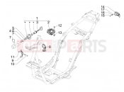 gilera 2010 Runner 200 ST 4T zárak