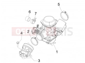 gilera 2012 Runner 200 ST 4T karburátor - szívótorok
