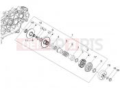GILERA Runner 125 VX 4T Driven pulley