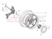 gilera 2006 Runner 125 Race VX 4T hátsó kerék