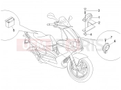 gilera 2006 Runner 125 Race VX 4T Remote control switches - Battery - Horn