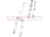 gilera 2006 Runner 125 VX 4T -SC- Fork/steering tube - Steering bearing unit