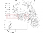 gilera 2005 Runner 200 VXR 4T (ZAPM464) kábelezés