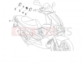 gilera 2006 Runner 200 VXR 4T (ZAPM464) bowden