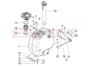 gilera 2007 Runner 200 VXR 4T (ZAPM464) Fuel tank