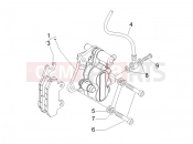 gilera 2006 Stalker 50 Brakes pipes - Calipers