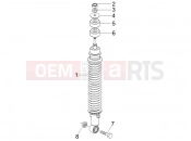 gilera 2006 Stalker 50 Rear suspension - Shock absorber/s