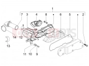 GILERA Stalker 50 Air filter