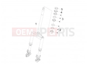 GILERA Stalker 50 Fork/steering tube - Steering bearing unit