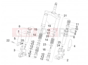 GILERA Stalker 50 Fork's components (Wuxi Top)