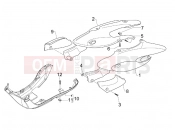 gilera 2012 Stalker 50 oldal burkolat - idomzat