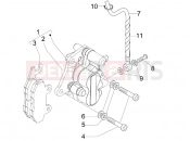 GILERA Stalker 50 Naked Brakes pipes - Calipers