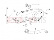 GILERA Stalker 50 Naked Crankcase cover - Crankcase cooling