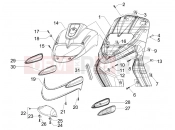 GILERA Stalker 50 Naked Front shield
