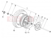 GILERA Stalker 50 Naked Front wheel