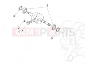 gilera 2009 Stalker 50 Naked Crankshaft