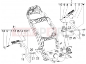 gilera 2009 Stalker 50 Naked Frame/bodywork