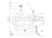 gilera 2009 Stalker 50 Naked Oil tank