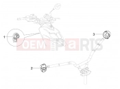 gilera 2009 Stalker 50 Naked Selectors - Switches - Buttons