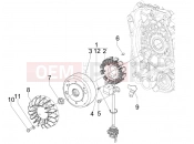 gilera 2010 Stalker 50 Naked Flywheel magneto