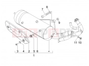 gilera 2010 Stalker 50 Naked Silencer