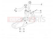 gilera 2008 Stalker 50 Special Edition Fuel tank