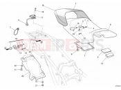 DUCATI 2008 Monster S2R 1000 SEAT » TANK/SEAT