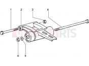 gilera Storm 50 swinging arm