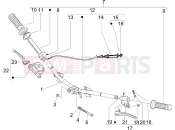 gilera 2008 Storm 50 Handlebars - Master cil.