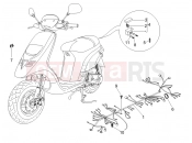 gilera 2008 Storm 50 kábelezés