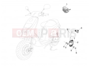 gilera 2009 Storm 50 Voltage Regulators - Electronic Control Units (ecu) - H.T. Coil