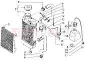gilera Surfer radiator