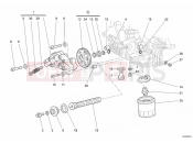 DUCATI 2008 Monster S2R 1000 OIL PUMP - FILTER » LUBRICATION SYSTEM
