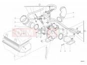 DUCATI 2008 Monster S2R 1000 THROTTLE BODY » INTAKE, CARBURETTOR
